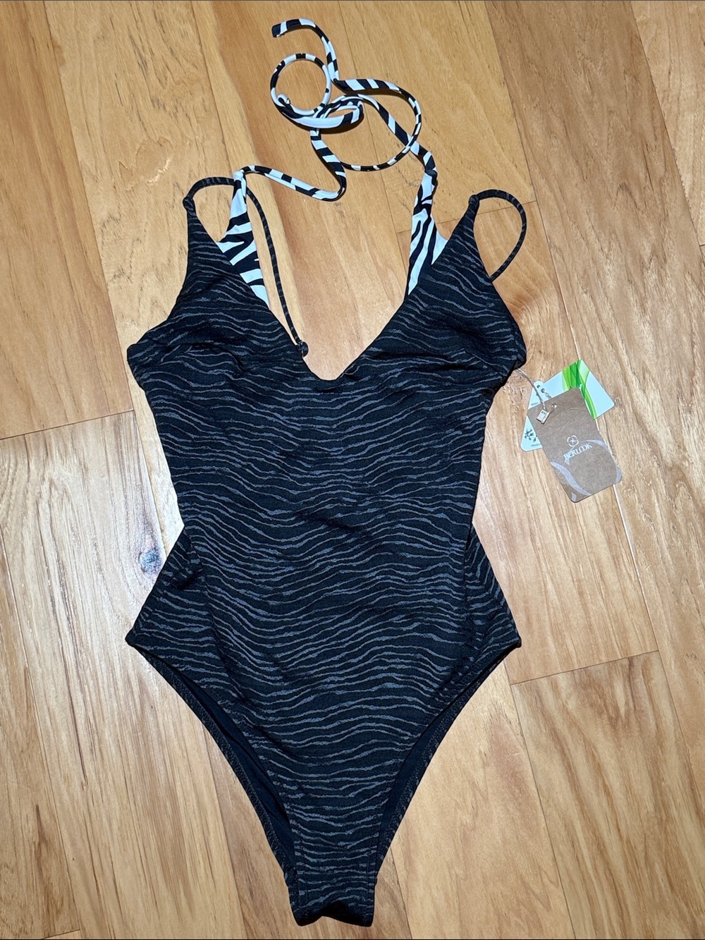 Berlook Zebra One-Piece Swimsuit